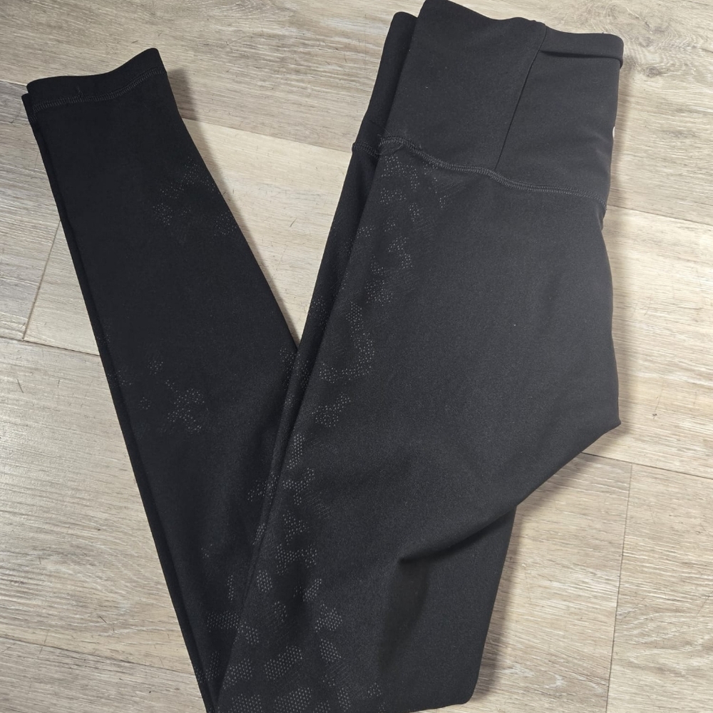 Lululemon Mapped Out High Rise Leopard Print Leggings Size 6